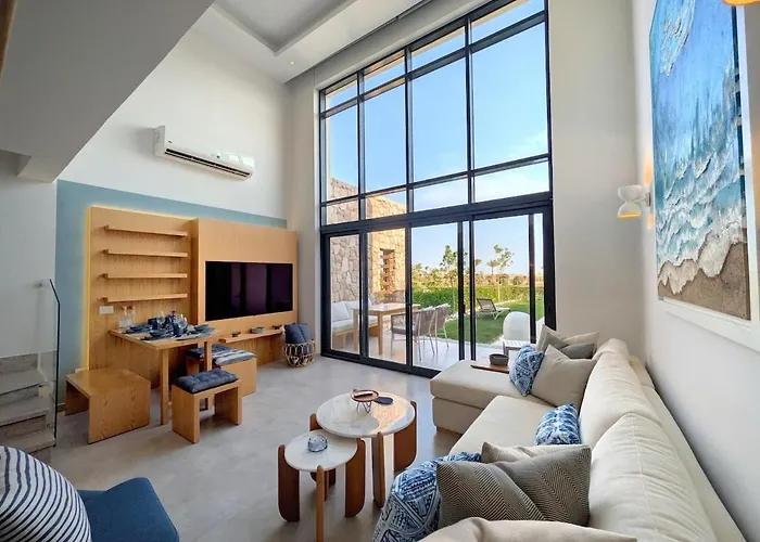 Beautiful 2br Mesca Front Loft In Soma Bay بيت للعطل *