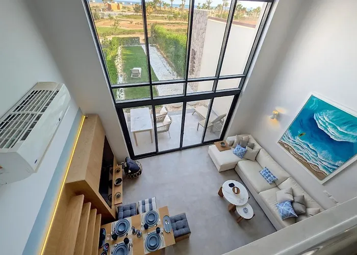 Beautiful 2br Mesca Front Loft In Soma Bay * الغردقة